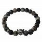 Natural Stone Men's Beaded Jewelry Crystal Agates Jades Tiger Eye Stone Beaded Model Rhodonite Stone