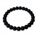Natural Stone Men's Beaded Jewelry Crystal Agates Jades Tiger Eye Stone Beaded Model Black glass