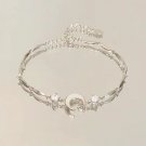 Fashion Niche Design Galaxy Hanging Super Fairy Star Bracelet For Women, Model Style Q