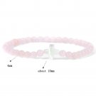 Trendy Rose Quartzs Bracelet Pink Crystal Beads Bracelets Stretch Natural Stone Model Style 36 Trendy Rose Quartzs Bracelet Pink Crystal Beads Bracelets Stretch Natural Stone Model Style 36