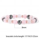 Trendy Rose Quartzs Bracelet Pink Crystal Beads Bracelets Stretch Natural Stone Model Style 37