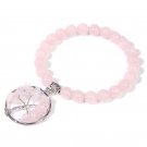 Trendy Rose Quartzs Bracelet Pink Crystal Beads Bracelets Stretch Natural Stone Model Style 24 Trendy Rose Quartzs Bracelet Pink Crystal Beads Bracelets Stretch Natural Stone Model Style 24