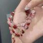Simple Green Popcorn Crystal Bracelet  For Women Girls Korean ins Flower Fox Model BR24Y0253