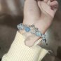 Simple Green Popcorn Crystal Bracelet For Women Girls Korean ins Flower Fox Model BR24Y0250
