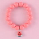 Makersland  Cute Friendship Bracelets For Children Sweet Princess Hand Bracelet Model Watermelon