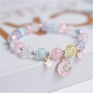 Makersland  Cute Friendship Bracelets For Children Sweet Princess Hand Bracelet Model 07 Star Moon