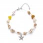 Bohemian Starfish Conch Beads Bracelets For Women Handmade Irregular Stone Model BR25Y02375
