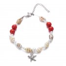 Bohemian Starfish Conch Beads Bracelets For Women Handmade Irregular Stone Model BR25Y02376