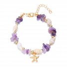 Bohemian Starfish Conch Beads Bracelets For Women Handmade Irregular Stone Model BR25Y01391