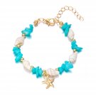 Bohemian Starfish Conch Beads Bracelets For Women Handmade Irregular Stone Model BR25Y01394