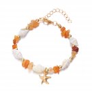 Bohemian Starfish Conch Beads Bracelets For Women Handmade Irregular Stone Model BR25Y01396