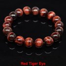 Natural Stone Bracelet Amethyst Tiger Eye Rose Quartz Obsidian Agate Beads Model Red Tiger Eye