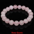 Natural Stone Bracelet Amethyst Tiger Eye Rose Quartz Obsidian Agate Beads Model Rose Quartz