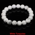 Natural Stone Bracelet Amethyst Tiger Eye Rose Quartz Obsidian Agate Beads Model White Turquoise