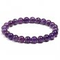 Personalized Natural Amethyst Beads Model 6mm