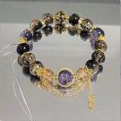 Chinese Style Lotus Butterfly Beaded Bracelets for Women Fashion Green Bead Model BR24Y0888