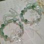 Chinese Style Lotus Butterfly Beaded Bracelets for Women Fashion Green Bead Model BR24Y0888