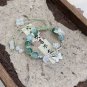 Chinese Style Lotus Butterfly Beaded Bracelets for Women Fashion Green Bead Model BR24Y0898