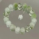 Sweet Vintage Pearl Lily Tulip Flower Bracelet for Women Fashion Cute Tassel Model 11