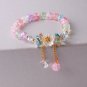 Sweet Vintage Pearl Lily Tulip Flower Bracelet for Women Fashion Cute Tassel Model 9