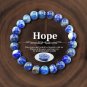 Natural Stone Beads Bracelet For Women Men Amethysts Crystal Quartzs Agate Model BR24Y063025