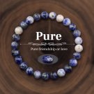 Natural Stone Beads Bracelet For Women Men Amethysts Crystal Quartzs Agate Model BR24Y063012 Natural Stone Beads Bracelet For Women Men Amethysts Crystal Quartzs Agate Model BR24Y063012