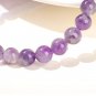 JD Natural Dream Lace Amethyst Stone Beaded Bracelets Women Purple Crystal Model Dream Amethyst