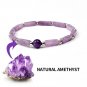 Natural Amethyst Body-purify Slimming Bracelet Stone Energy Yoga Bracelets for Model YA45601