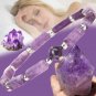 Natural Amethyst Body-purify Slimming Bracelet Stone Energy Yoga Bracelets for Model YC16871
