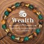 Natural Stone Bracelet For Women Men Attract Good Luck Money Protection Health Model Freedom