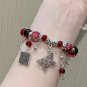 Goth Harajuku Cute Y2k Handmade Aesthetic Space Star Charm Beads Bracelet For Model M
