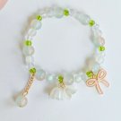 Korean New Lily of the Valley Flower Bracelet For Women Purple Green Blue Model 21