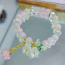 Korean New Lily of the Valley Flower Bracelet For Women Purple Green Blue Model 12