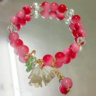 Korean New Lily of the Valley Flower Bracelet For Women Purple Green Blue Model 9