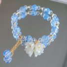 Korean New Lily of the Valley Flower Bracelet For Women Purple Green Blue Model 29