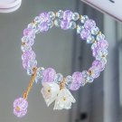Korean New Lily of the Valley Flower Bracelet For Women Purple Green Blue Model 27