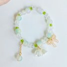 Korean New Lily of the Valley Flower Bracelet For Women Purple Green Blue Model 25