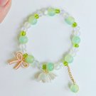 Korean New Lily of the Valley Flower Bracelet For Women Purple Green Blue Model 26