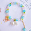Korean New Lily of the Valley Flower Bracelet For Women Purple Green Blue Model 19