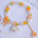 Korean New Lily of the Valley Flower Bracelet For Women Purple Green Blue Model 20