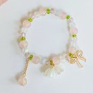 Korean New Lily of the Valley Flower Bracelet For Women Purple Green Blue Model 17