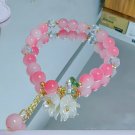 Korean New Lily of the Valley Flower Bracelet For Women Purple Green Blue Model 8