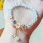 Vedawas 3pcs/set Bohemian Handmade Colorful Beaded Flower Bracelet Vintage Model 3pcs