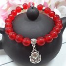 Natural Crystal Bracelets Chalcedony Stone Bracelet Women Ethnic Style Ladies Model omf32
