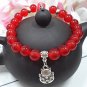 Natural Crystal Bracelets Chalcedony Stone Bracelet Women Ethnic Style Ladies Model omf25