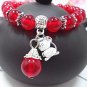 Natural Crystal Bracelets Chalcedony Stone Bracelet Women Ethnic Style Ladies Model omf28