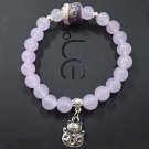Natural Crystal Bracelets Chalcedony Stone Bracelet Women Ethnic Style Ladies Model omf15