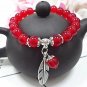 Natural Crystal Bracelets Chalcedony Stone Bracelet Women Ethnic Style Ladies Model omf16