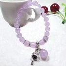 Natural Crystal Bracelets Chalcedony Stone Bracelet Women Ethnic Style Ladies Model omf04