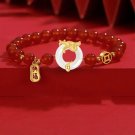 2025 Chinese Style Zodiac Dragon Bracelet For Women Men Brings Wealth Health Model 8